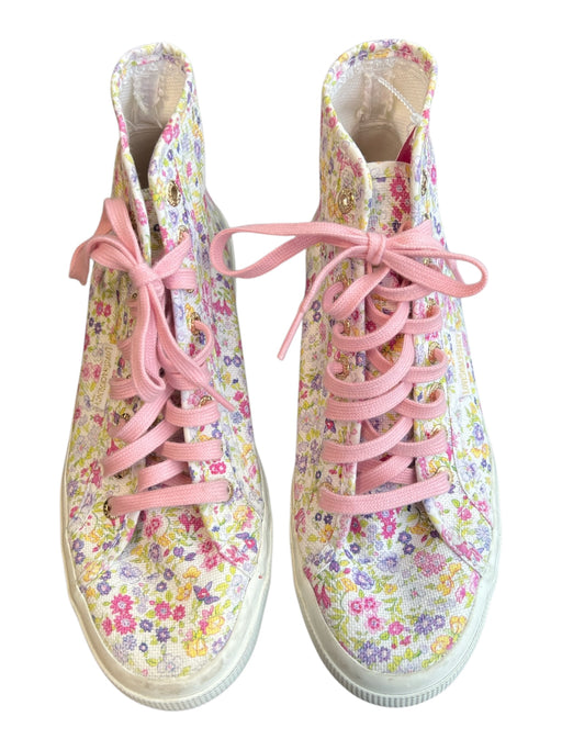 Love Shack Fancy Shoe Size 8 Pink & Multi Manmade Material Almond Toe Shoes Pink & Multi / 8