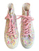 Love Shack Fancy Shoe Size 8 Pink & Multi Manmade Material Almond Toe Shoes Pink & Multi / 8