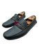 Prada Shoe Size 11 Black & Blue Leather Men's Shoes Black & Blue / 11