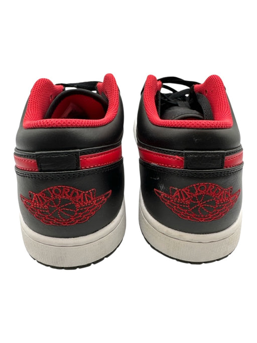 Jordan Shoe Size 11.5 Black, Red & White Leather Low Top Men's Shoes Black, Red & White / 11.5