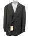 Suitsupply NWT Gray Wool Double Breasted Men's Suit Gray / 44L