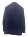 Suitsupply Navy Blue & Blue Wool Striped Double Breasted Men's Suit Navy Blue & Blue / Est 40