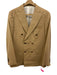 Suitsupply Light Brown Wool Solid Double Breasted Men's Suit Light Brown / Est 42