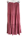 Tuckernuck Size XS Pink Polyester & Rayon Elastic Waist Tiered Striped Skirt Pink / XS