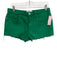 Current/Elliot Size 27 Green Cotton Denim High Rise Cut Off Pockets Shorts Green / 27