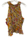 Veronica Beard Size 12 White, Brown & Purple Silk Floral Sleeveless Top White, Brown & Purple / 12
