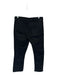 Mother Size 31 Black Cotton Blend High Waist Bootcut Raw Hem Jeans Black / 31