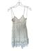 By Anthropologie Size S White & Black Linen Blend Spaghetti Strap Maxi Dress White & Black / S