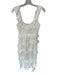 Show Me Your Mumu Size M Ivory Polyester Flutter Sleeves Ruffles Maxi Dress Ivory / M