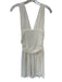 Et Clet Size S Cream Rayon Sleeveless Sleeveless Stretch Dress Cream / S