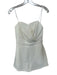 DO+BE Size S Ivory Polyester Strapless Back Zip Romper Ivory / S