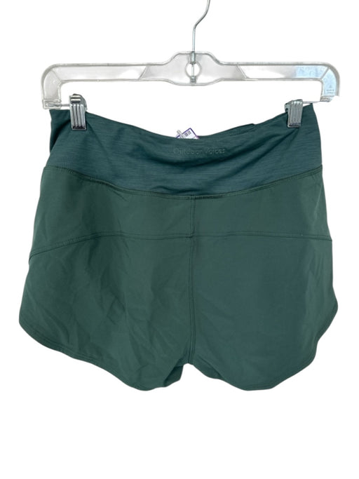Outdoor Voices Size S Forest Green Recycled Polyester Blend Waist Band Shorts Forest Green / S