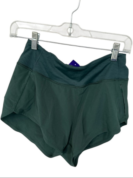 Outdoor Voices Size S Forest Green Recycled Polyester Blend Waist Band Shorts Forest Green / S