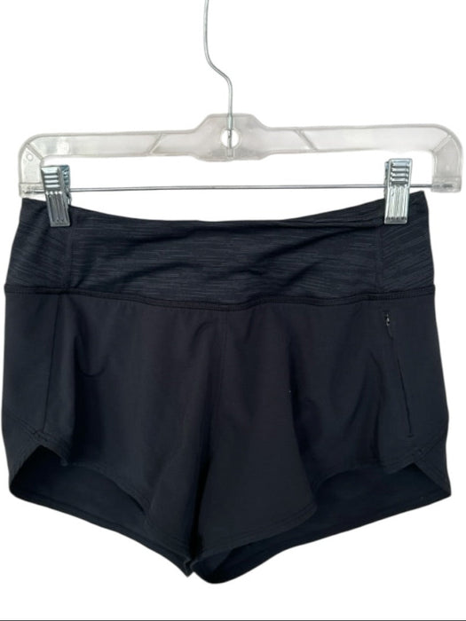 Outdoor Voices Size S Charcoal Recycled Polyester Blend Waist Band Shorts Charcoal / S