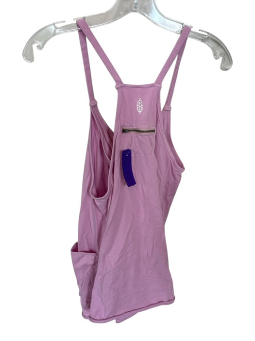 FP Movement Size S Purple Cotton Blend Spaghetti Strap Built - In Shorts Dress Purple / S