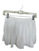 Lululemon Size 6 White Polyester Blend Waist Band Athletic Skort White / 6