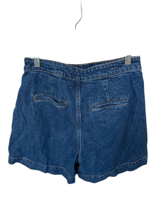 Habitual Size S Med Dark Wash Cotton Cross Over Denim Skort Med Dark Wash / S