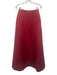 Bella Formal Size 2 Red Polyester Beaded Detail Strapless Evening Skirt Set Red / 2