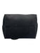 Longchamp Black Nylon Top Handle Zip Close Leather Handle Tote Bag Black / Small