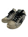 Golden Goose Shoe Size 37 silver, black, beige Leather Glitter Star Sneakers silver, black, beige / 37