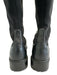 Stuart Weitzman Shoe Size 7B Black Leather Stretch Panel Over the Knee Boots Black / 7B