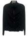 Spanx Size XS Black Nylon Blend Mock Neck Side Pockets Full Zip Jacket Black / XS