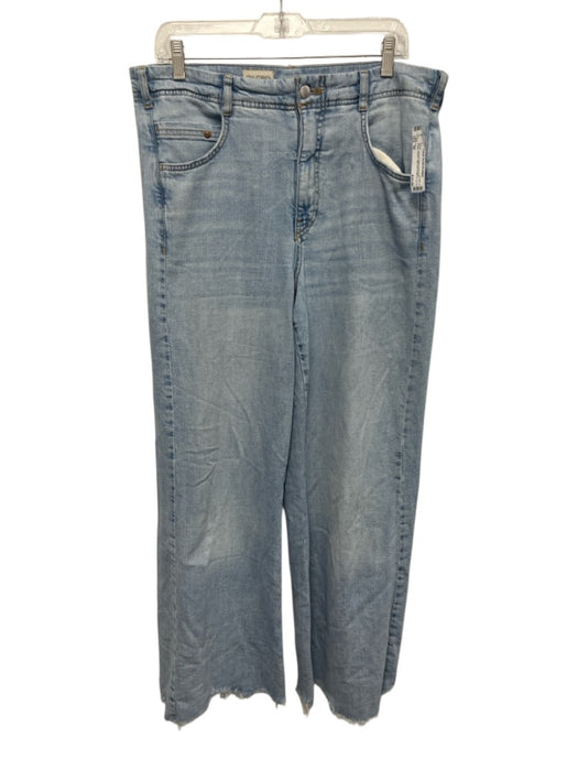 Pilcro Size 30 Light Wash Cotton Denim High Rise Button & Zip Fly Jeans Light Wash / 30