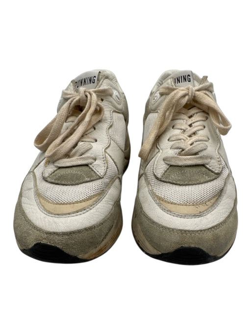 Golden Goose Shoe Size 38 Beige, Black, Cream Leather Star Running Sneakers Beige, Black, Cream / 38