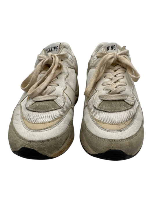 Golden Goose Shoe Size 38 Beige, Black, Cream Leather Star Running Sneakers Beige, Black, Cream / 38