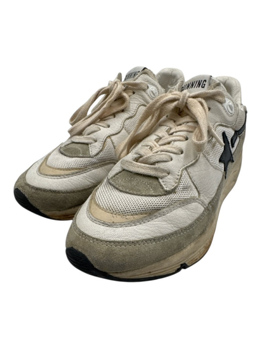 Golden Goose Shoe Size 38 Beige, Black, Cream Leather Star Running Sneakers Beige, Black, Cream / 38