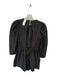 Ulla Johnson Size 2 Black & Gold Cotton Blend Long Sleeve Striped Romper Black & Gold / 2