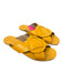 Mercedes Castillo Shoe Size 39.5 Orange Leather Open Top crisscross detail Shoes Orange / 39.5