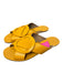 Mercedes Castillo Shoe Size 39.5 Orange Leather Open Top crisscross detail Shoes Orange / 39.5