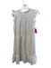 Bella Dahl Size XS White Tencel Sleeveless solid color Round Neck Dress White / XS