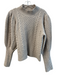Sea New York Size Medium Beige Merino Wool Cable Knit Long Sleeve Sweater Beige / Medium