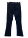 Mother Size 30 Black Cotton Blend 5 Pocket Zip Fly High Waist Flare Jeans Black / 30