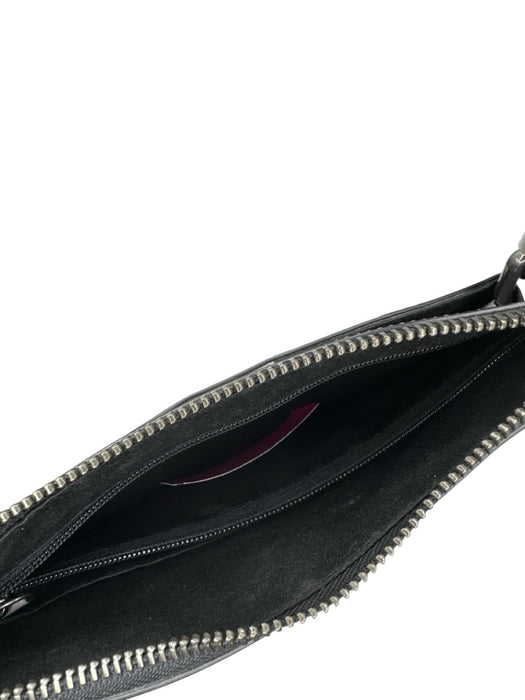 Coach Gray & Red Leather Rectangle Color Block Canvas Strap Crossbody Bag Gray & Red / M