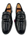 Manolo Blahnik Shoe Size 8 Black Patent Leather Solid Tuxedo Dress Men's Shoes Black / 8