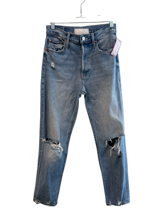 Mother Superior Size 25 Light Wash Cotton Blend 5 Pocket Button Fly Jeans Light Wash / 25