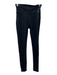 Spanx Size XS Black No Fabric Tag Mid Rise Coated Faux Leather Skinny Leggings Black / XS