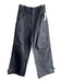 Sandro Size 34 Black Cotton Blend High Rise Zip Fly Zip Pocket Wide Leg Pants Black / 34