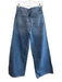 TWP Size 24 Mid Light Wash Cotton 5 Pocket Zip Fly Wide Leg mid rise Jeans Mid Light Wash / 24