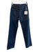 TWP Size 24 Dark denim Cotton Button Fly Contrast Stitch 5 Pocket Jeans Dark denim / 24
