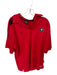 Nike Team Size M Red & Black Polyester UGA Textured Men's Polo Red & Black / M