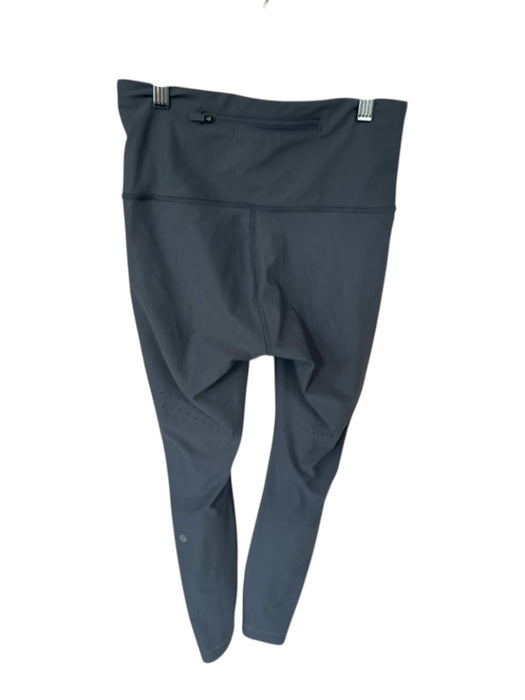 Lululemon Size 6 Gray High Waist Perforated Athletic Leggings Gray / 6