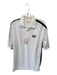 Nike Golf Size M White & Black Polyester UGA Golf Men's Polo White & Black / M