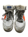 Golden Goose Shoe Size 39 White & Multi Leather High Top lace up Sneakers White & Multi / 39