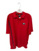 Nike Team Size M Red & Black Polyester UGA Textured Men's Polo Red & Black / M
