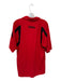 Nike Team Size M Red & Black Polyester UGA Textured Men's Polo Red & Black / M
