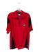Nike Size M Red & Black Polyester UGA Golf Men's Polo Red & Black / M